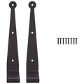 Prosource Hinge Strap 10 Blk Ss 1-1/2Os SH-S02-PS